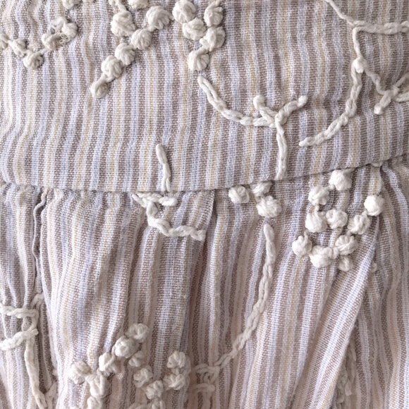 💕Antonio Melani embroidered striped skirt - Picture 4 of 5